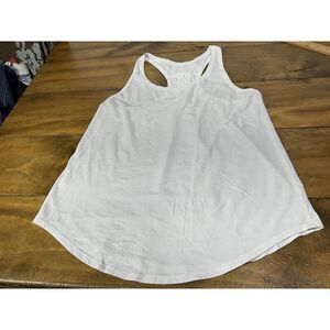 Lululemon Women’s Size 4 Active Racerback Love Tank Top Solid White